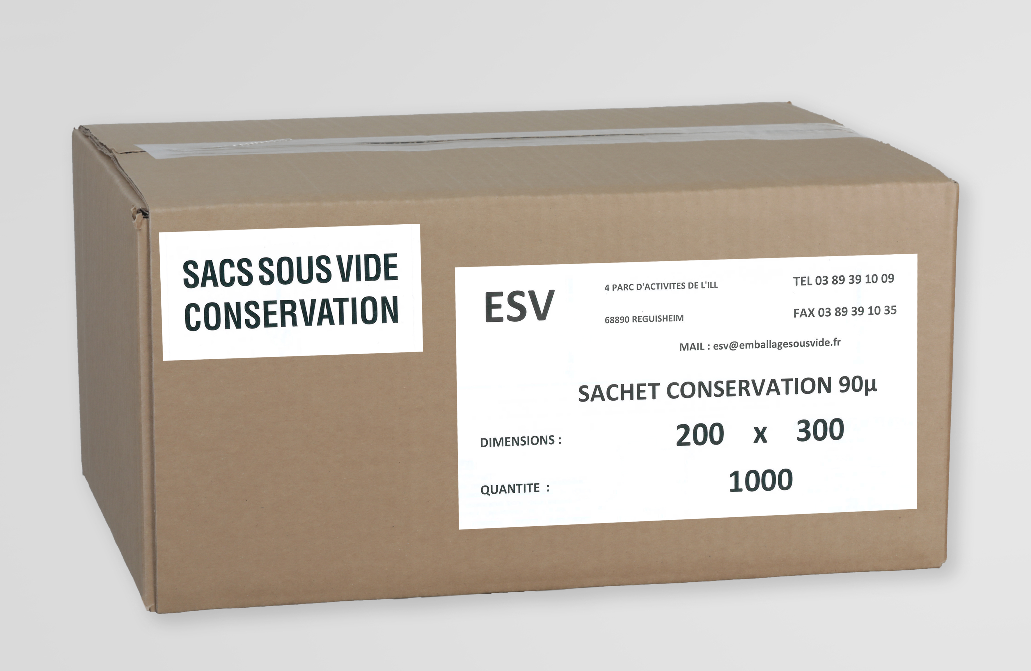 Lot de 100 sacs sous vide rétractables conservation ( SRC